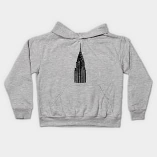 Chrysler Building New York Kids Hoodie